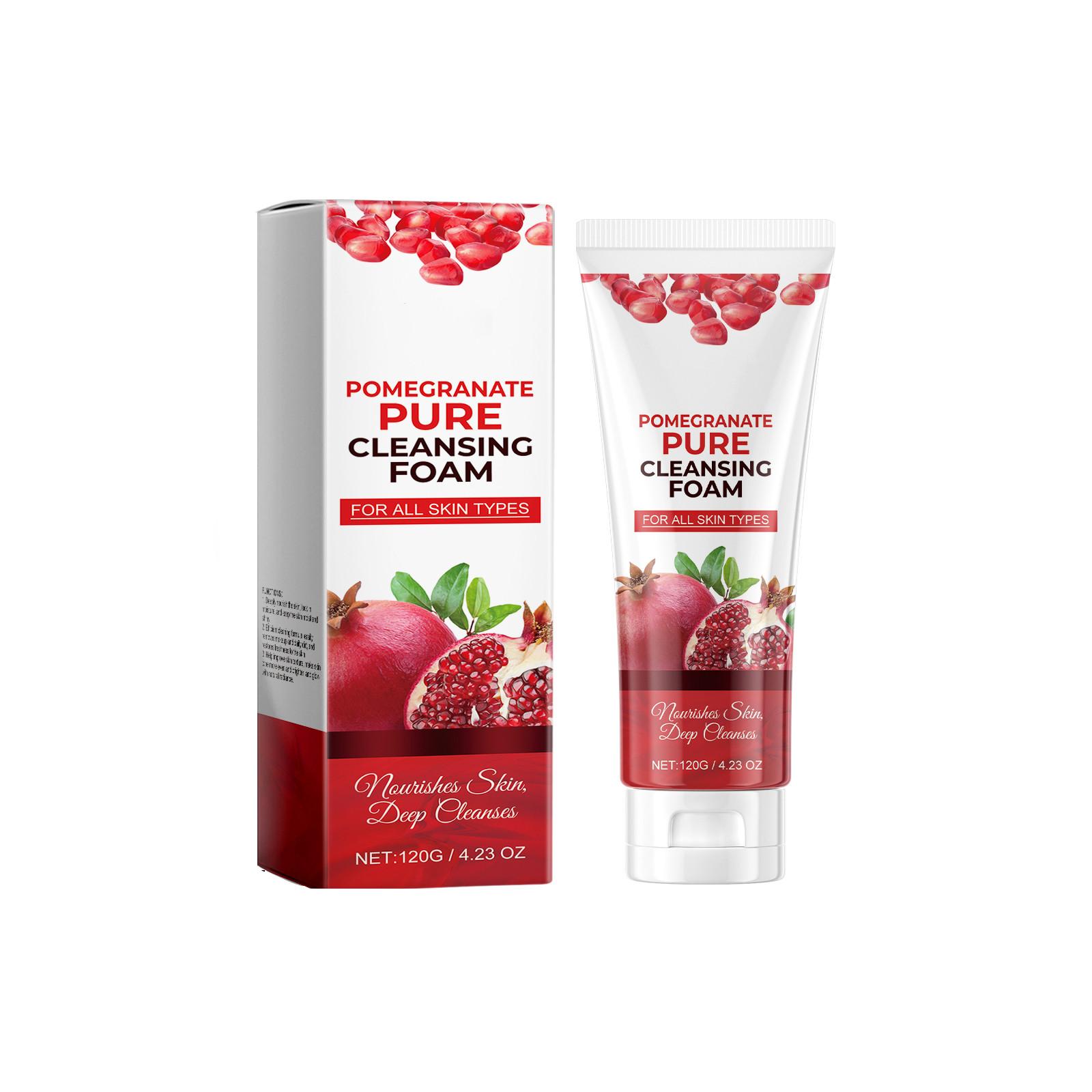 Pomegranate Nourishing Facial Cleanser Deep Clean Pore Cleanser Moisturizing Nourishing Compact 120 мл One Size
Pomegranate Nourishing Facial Cleanser Deep Clean Pore Cleanser Moisturizing Nourishing Compact 120 мл One Size