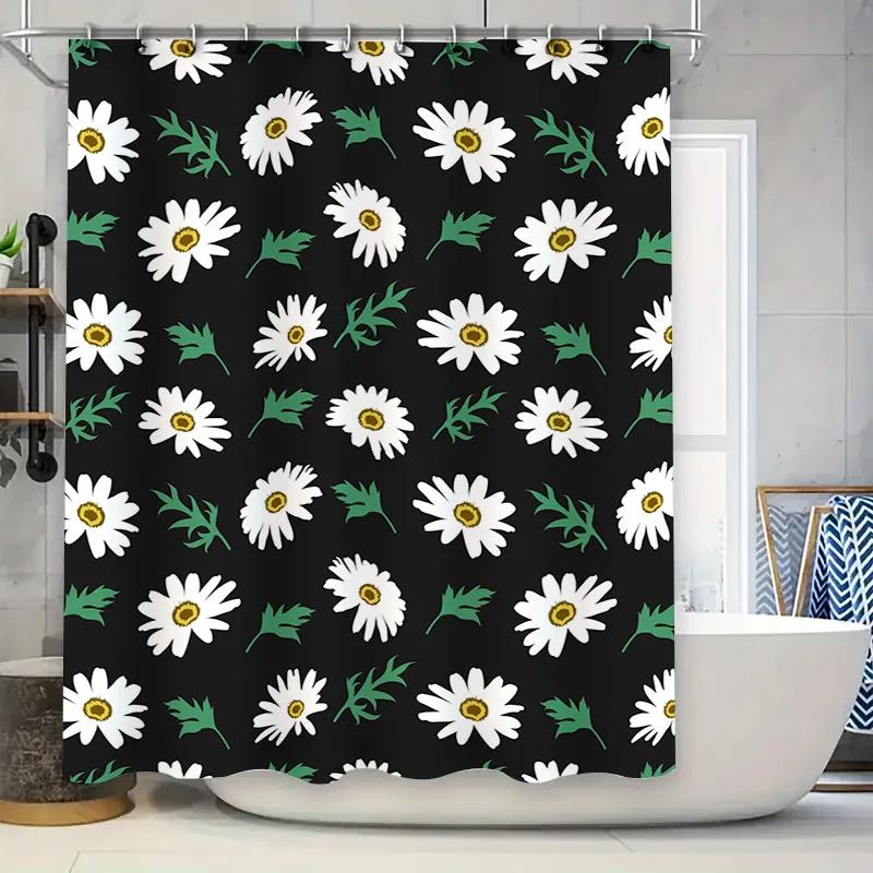 Rustic Floral Shower Curtain with White DaisiesBathroom Decor for a Cozy Home W90xH180cm
Rustic Floral Shower Curtain with White DaisiesBathroom Decor for a Cozy Home W90xH180cm