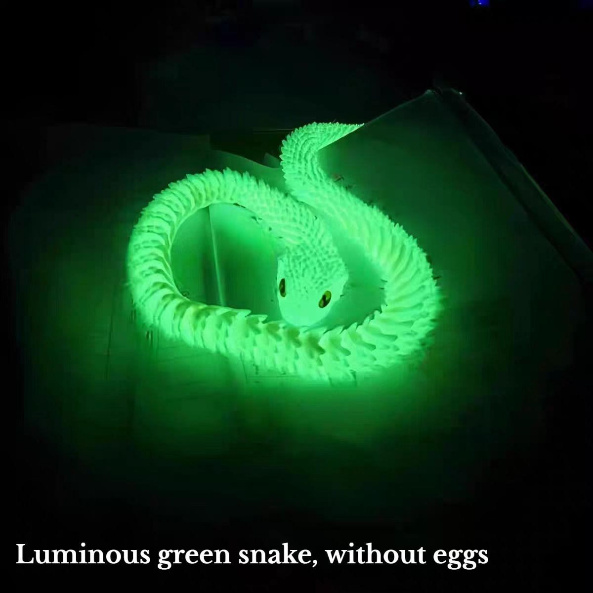 3D Printing Luminous Snake Toy Viper Gradient Full Joint Movable Simulation ADHD Snake Toy Collector Perfect Desk Pet
3D Printing Luminous Snake Toy Viper Gradient Full Joint Movable Simulation ADHD Snake Toy Collector Perfect Desk Pet