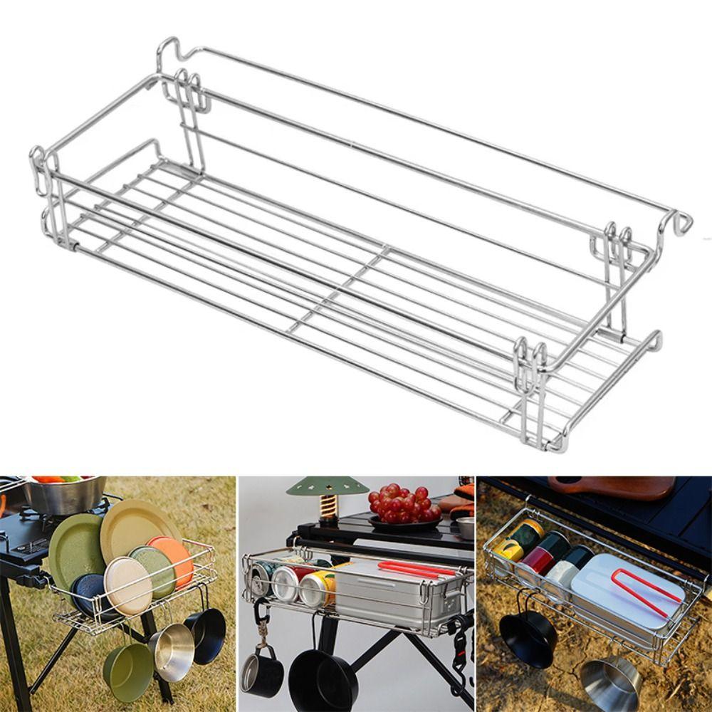 Storage Organizer Folding Table Extension Basket Stainless Steel Camping Folding Basket Camping
Storage Organizer Folding Table Extension Basket Stainless Steel Camping Folding Basket Camping