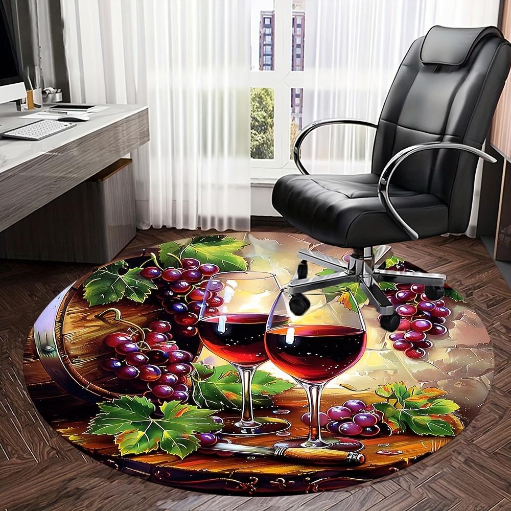 Wine Red Round Area Rug Non Slip Floor Mat Office Chair Pad Living Room Bedroom Kitchen Decor Home Carpet Diameter 60cm
Wine Red Round Area Rug Non Slip Floor Mat Office Chair Pad Living Room Bedroom Kitchen Decor Home Carpet Diameter 60cm