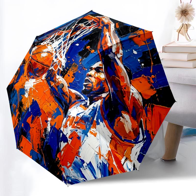 1pc Sturdy 8-Bone Auto Umbrella, Basketball Umbrella, Digital Printed, Foldable Umbrella for On-the-Go Outdoor Use
1pc Sturdy 8-Bone Auto Umbrella, Basketball Umbrella, Digital Printed, Foldable Umbrella for On-the-Go Outdoor Use