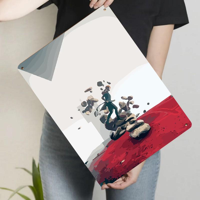 Abstract Character Rock Dynamic Metal Iron Painting Modern Minimalist Home Decor Wall Hanging 20x30cm(7.8x11.8inch)
Abstract Character Rock Dynamic Metal Iron Painting Modern Minimalist Home Decor Wall Hanging 20x30cm(7.8x11.8inch)