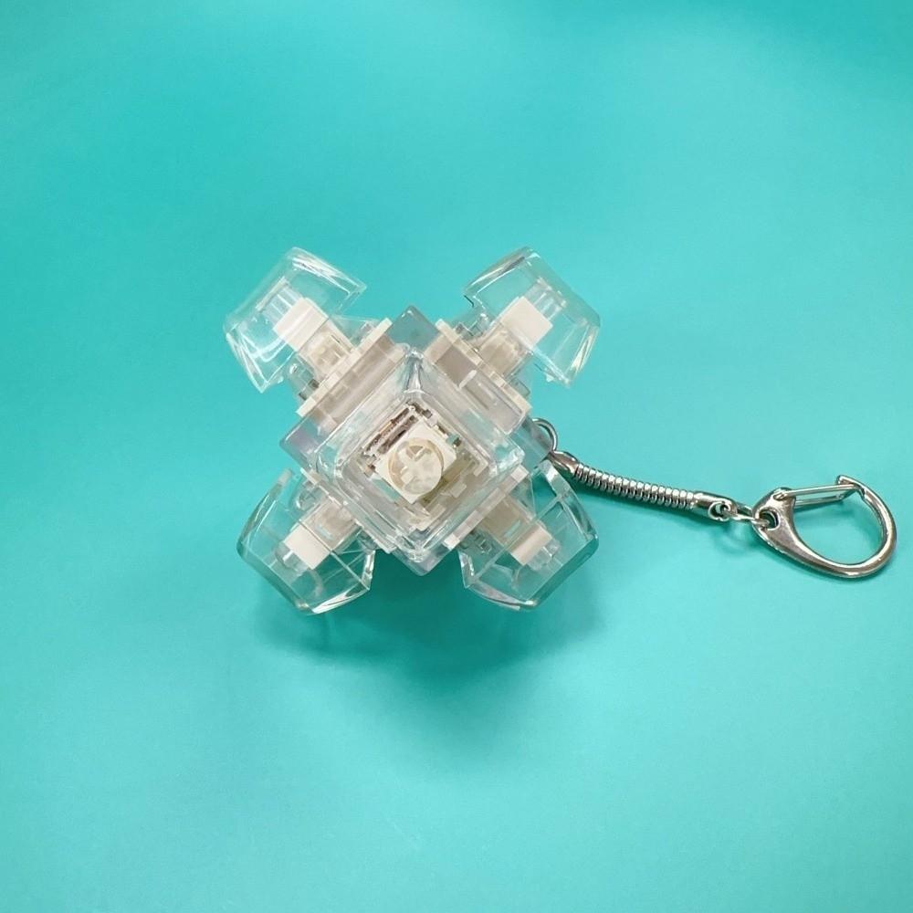 6 Keys Magic Ball Fidget Keychain Keys Button Keycap Finger Keyboard Cap Relief Stress DIY Keyboard Clicker Adult Squeeze Toys белый
6 Keys Magic Ball Fidget Keychain Keys Button Keycap Finger Keyboard Cap Relief Stress DIY Keyboard Clicker Adult Squeeze Toys белый