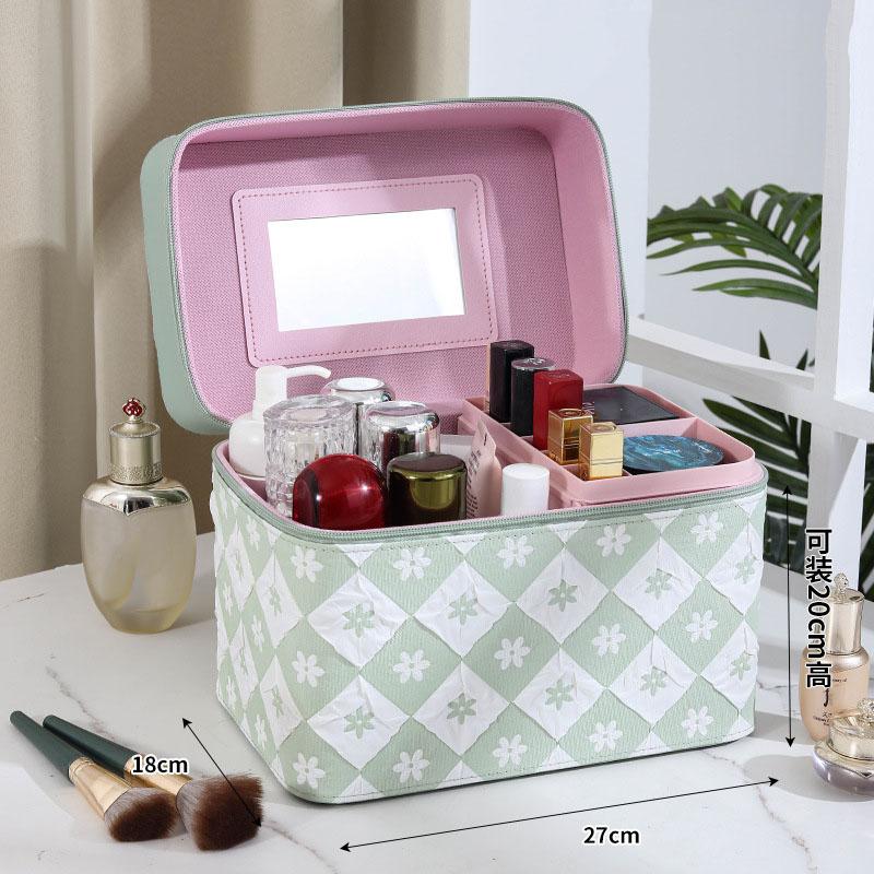Fashion Large Capacity Women Advanced PU Leather Makeup Bag New Travel Multiple Models Portable Makeup Box Portable Storage Bag
Fashion Large Capacity Women Advanced PU Leather Makeup Bag New Travel Multiple Models Portable Makeup Box Portable Storage Bag