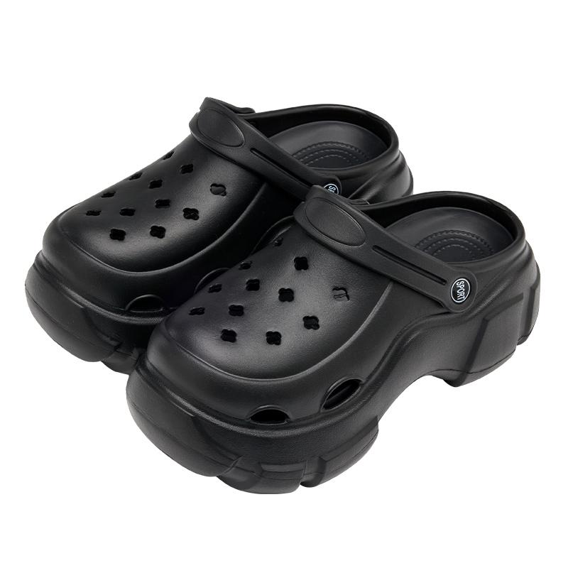Platform Women Clogs Shoes Beach EVA Thick Bottom Clogs Fashion Comfortable Clogs Shoes 40-41 чорний
Platform Women Clogs Shoes Beach EVA Thick Bottom Clogs Fashion Comfortable Clogs Shoes 40-41 чорний