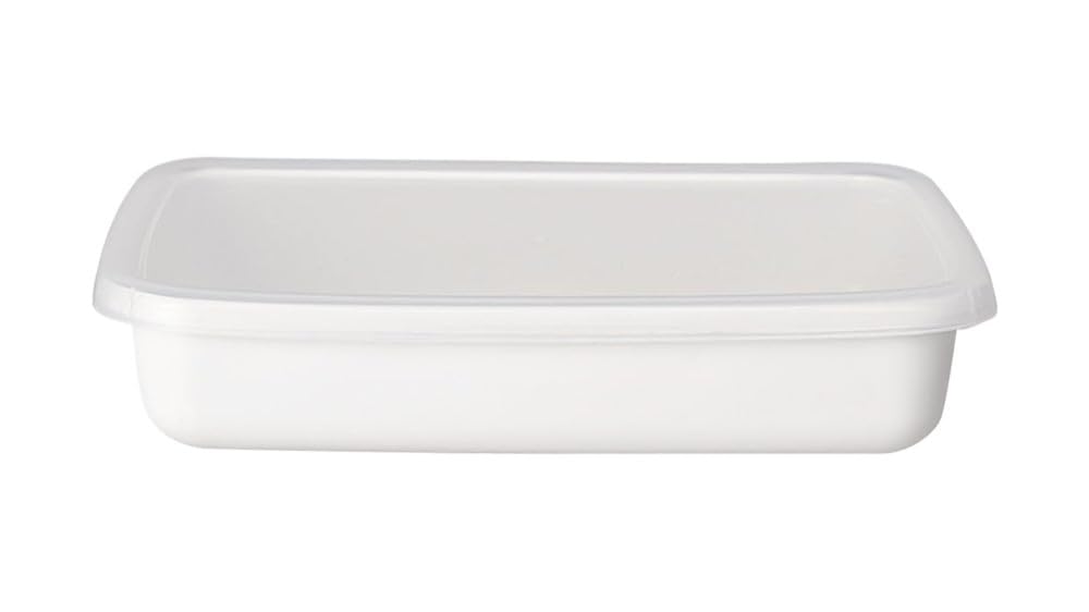Nodahoro Enamel Storage S with Sealable White Made in Container, Heat-Resistant, Rectangular, Shallow, Size, Lid, Series, Japan, WRA-S белый
Nodahoro Enamel Storage S with Sealable White Made in Container, Heat-Resistant, Rectangular, Shallow, Size, Lid, Series, Japan, WRA-S белый