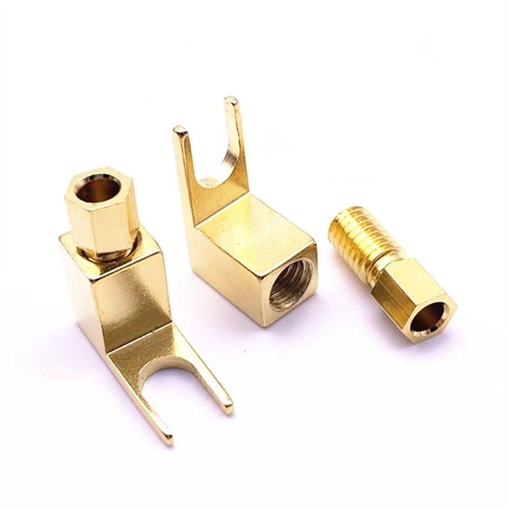 Banana Plug Cable Connector Connector Plug Banana to Spade Adapte U Spade Connector Spade Plug
Banana Plug Cable Connector Connector Plug Banana to Spade Adapte U Spade Connector Spade Plug