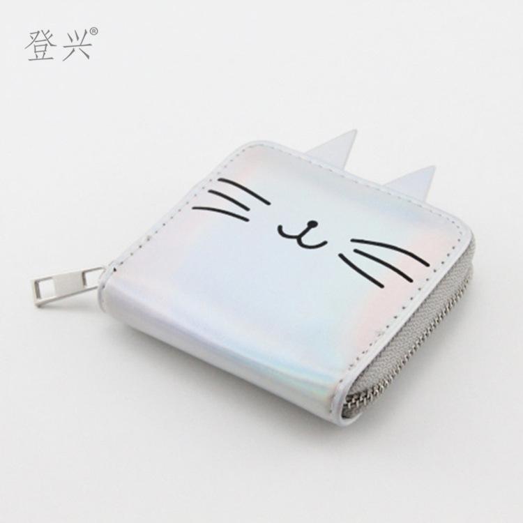 Новый мультяшный кот короткий ПУ студенческий маленький кошелек, лазерный кошелек, детская сумка, визитница.
Новый мультяшный кот короткий ПУ студенческий маленький кошелек, лазерный кошелек, детская сумка, визитница.