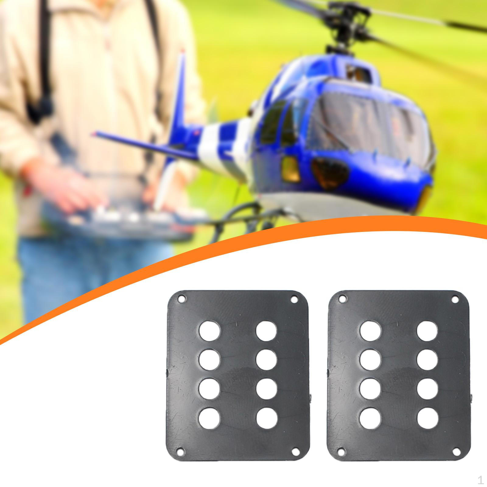2Pcs RC Receiver Mount Plane Accessories Easy to Install, Aircraft Components Replacement for
2Pcs RC Receiver Mount Plane Accessories Easy to Install, Aircraft Components Replacement for
