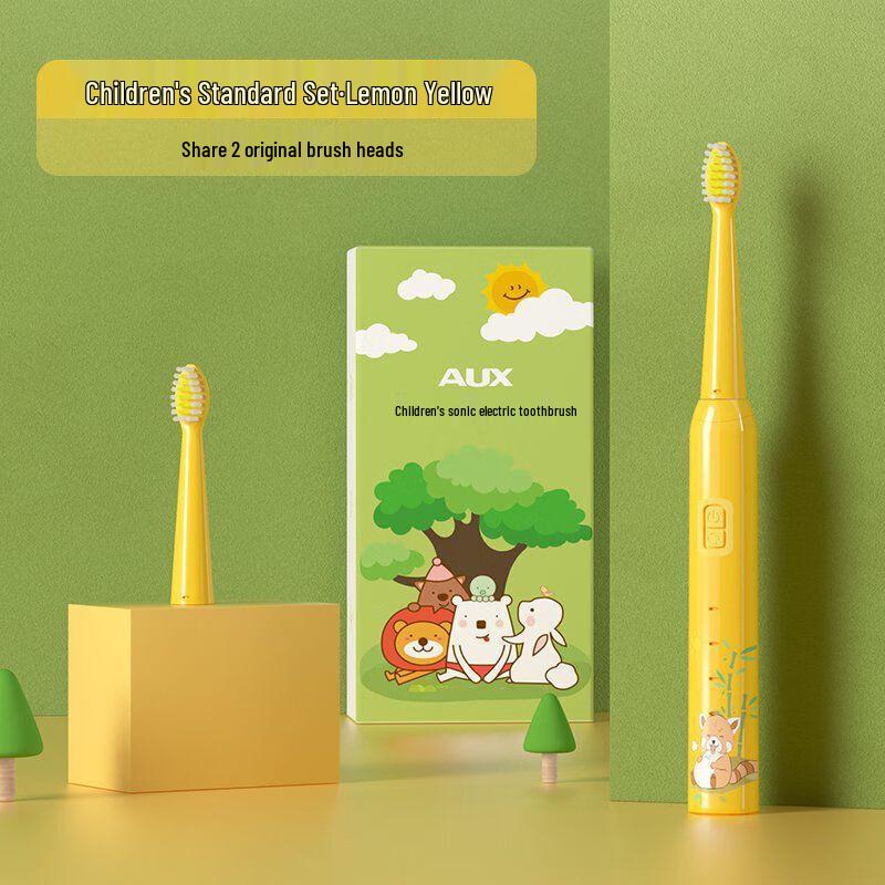 AUX Children s Sonic Electric Toothbrush CN plug (adapter included)
AUX Children s Sonic Electric Toothbrush CN plug (adapter included)