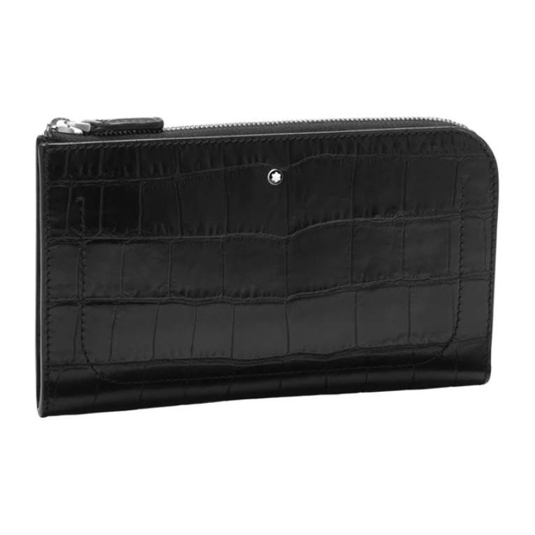 Montblanc Meisterstück Series Crocodile Pattern Embossed Calfskin 2-In-1 Card Holder Wallet Clutch Small Men Wallet Black MB126636 Shopping Bag Set(Basic Set+Shopping Bag)
Montblanc Meisterstück Series Crocodile Pattern Embossed Calfskin 2-In-1 Card Holder Wallet Clutch Small Men Wallet Black MB126636 Shopping Bag Set(Basic Set+Shopping Bag)
