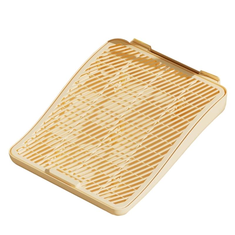 Pet Friendly Cats Litter Trappers Mats With Wide Hole Grating Reduces Messes Around Pet Feeding Area жёлтый
Pet Friendly Cats Litter Trappers Mats With Wide Hole Grating Reduces Messes Around Pet Feeding Area жёлтый