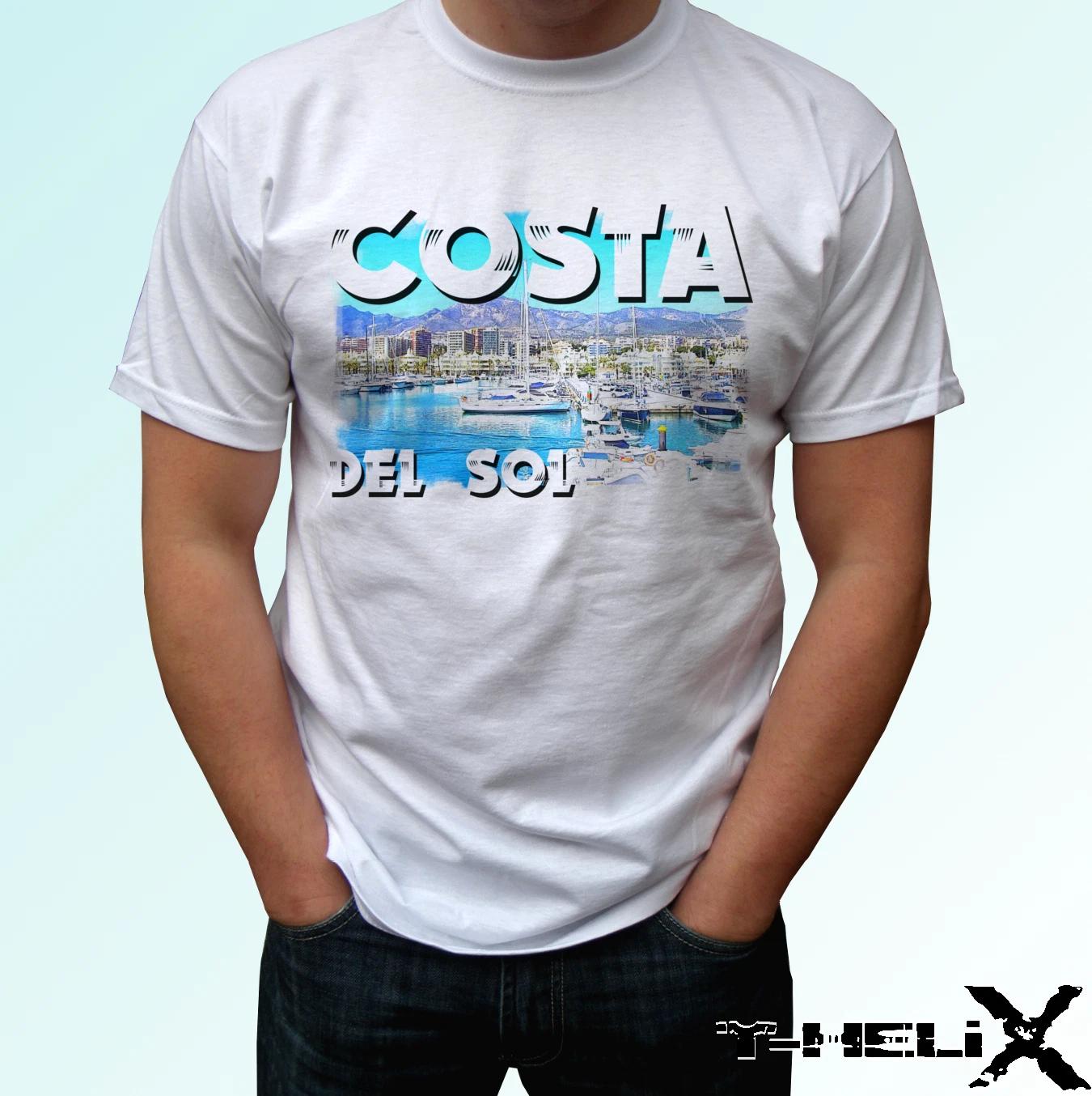 Costa Del Sol - white kids boys T-Shirt top Spain flag design - s s kids & baby 100
Costa Del Sol - white kids boys T-Shirt top Spain flag design - s s kids & baby 100