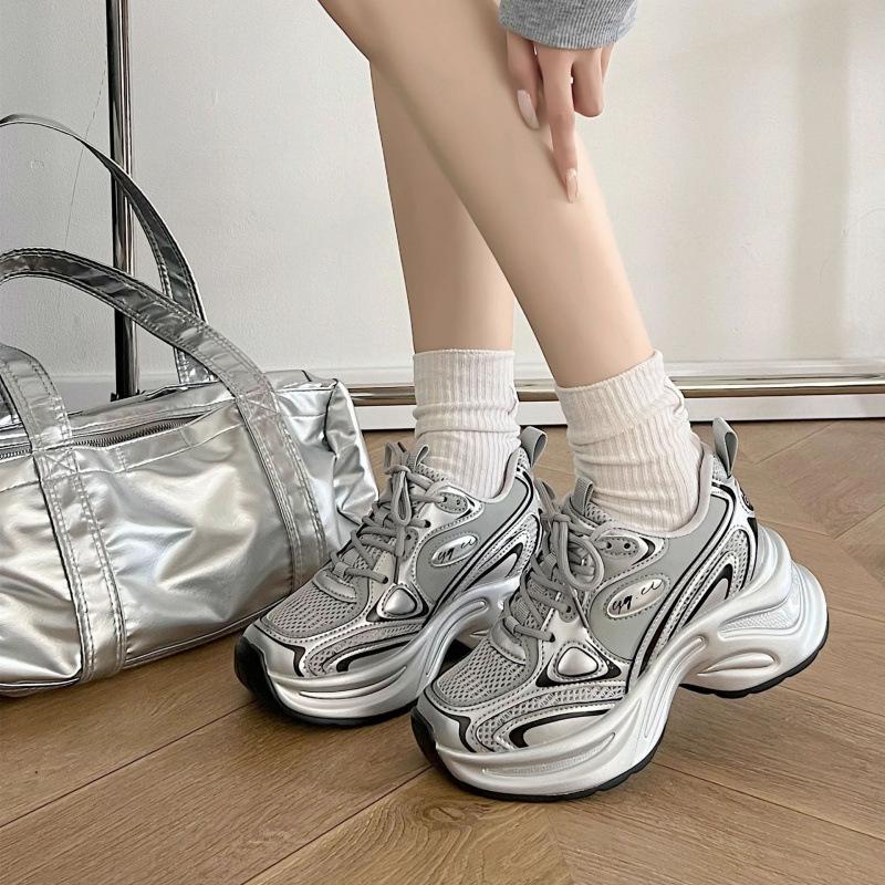 Silver platform dad shoes women s 2025 new spring and autumn retro versatile muffin lace-up mesh casual sneakers 35 серебряный
Silver platform dad shoes women s 2025 new spring and autumn retro versatile muffin lace-up mesh casual sneakers 35 серебряный