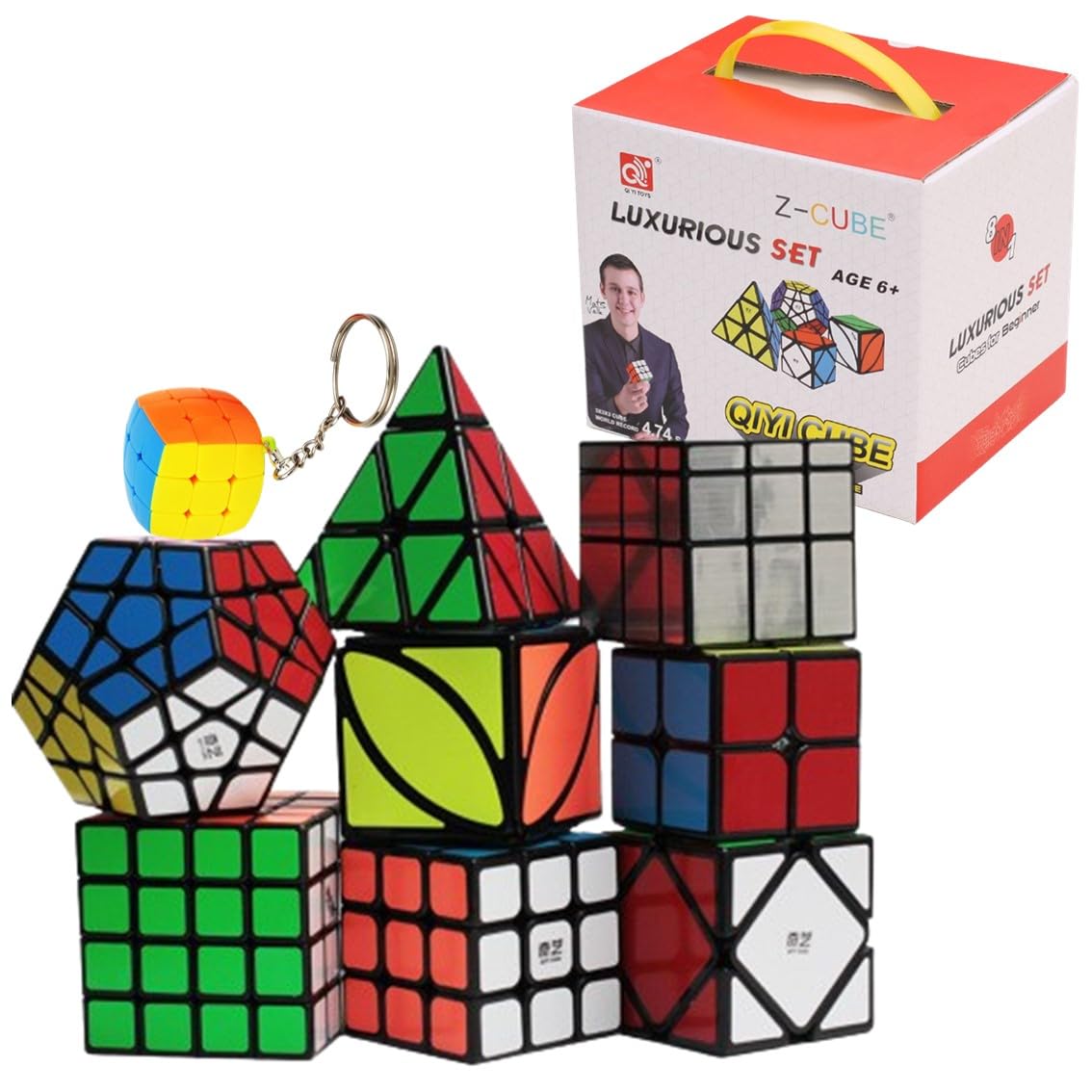 Magic Cube set instruction manual included Magic cube set Cube toy Brain training Brain development Puzzle Cube Smooth rotation 9-piece [Japanese (QR
Magic Cube set instruction manual included Magic cube set Cube toy Brain training Brain development Puzzle Cube Smooth rotation 9-piece [Japanese (QR