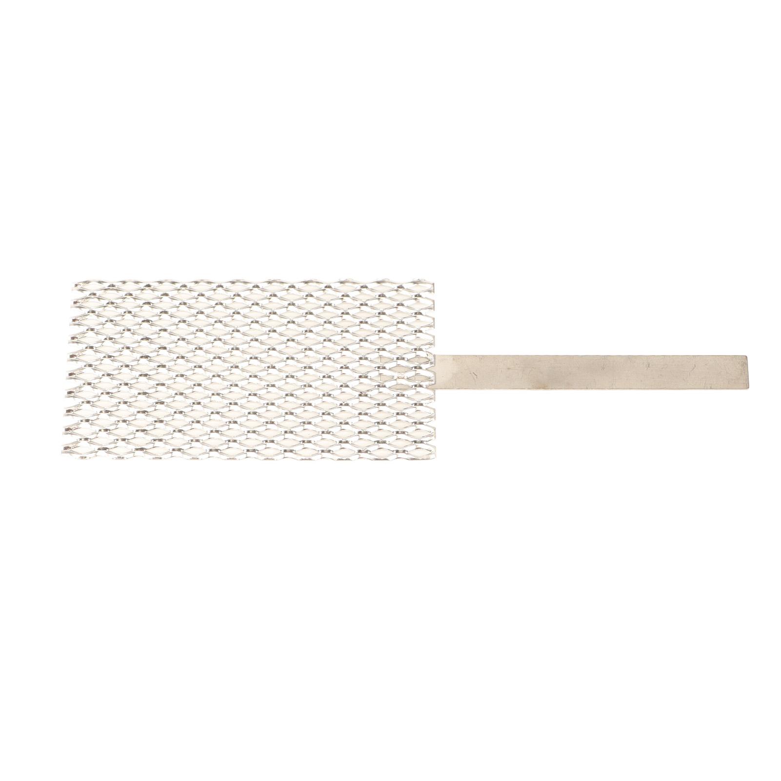 Anode Rhodium Jewelry Plating Tool Mesh with Handle Good Electrical Conductivity Platinized Mesh
Anode Rhodium Jewelry Plating Tool Mesh with Handle Good Electrical Conductivity Platinized Mesh
