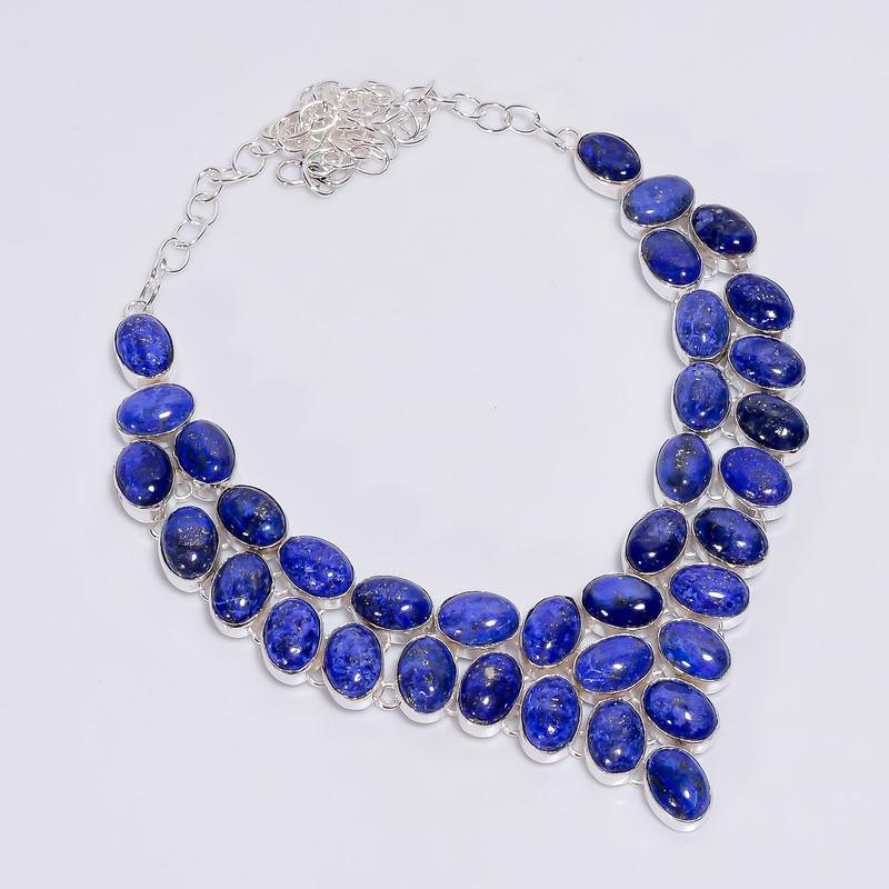 Fantastic Top Grade Qualite 100% Natural Lapis Lazuli Oval Shape Ethnic Handmade Jewelry 925 Steling Silver Necklace 18 WSJ-4729 срібний
Fantastic Top Grade Qualite 100% Natural Lapis Lazuli Oval Shape Ethnic Handmade Jewelry 925 Steling Silver Necklace 18 WSJ-4729 срібний