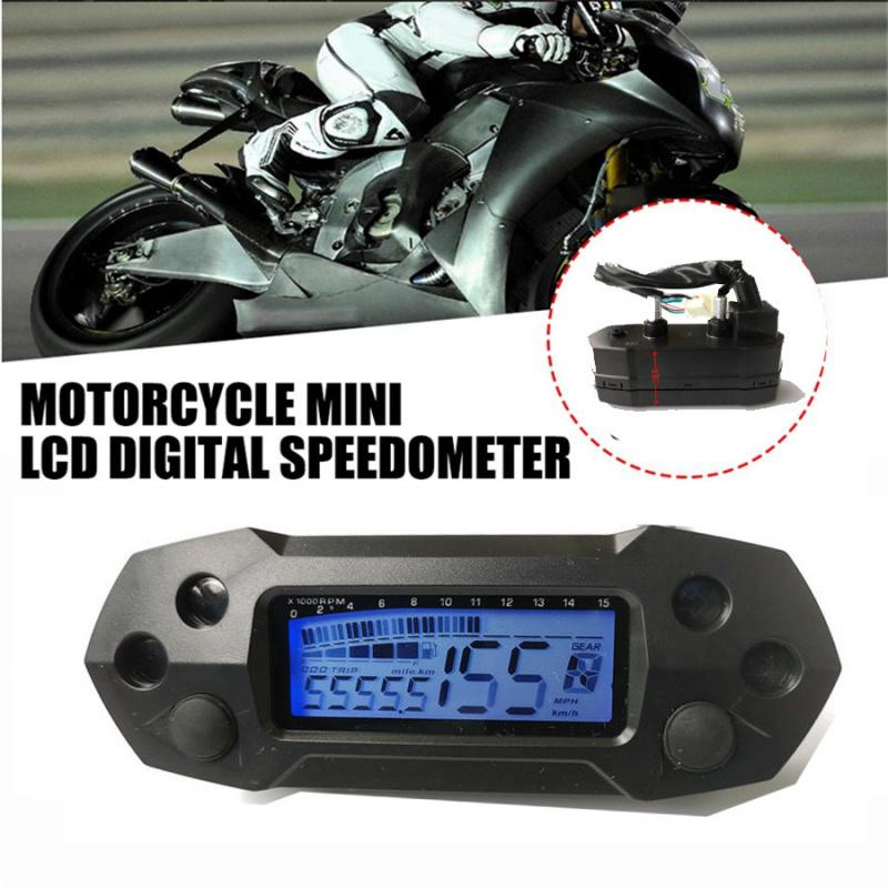 New Motorcycle Speedometer Digital Odemeter Electric Injection Carburetor Meter
New Motorcycle Speedometer Digital Odemeter Electric Injection Carburetor Meter