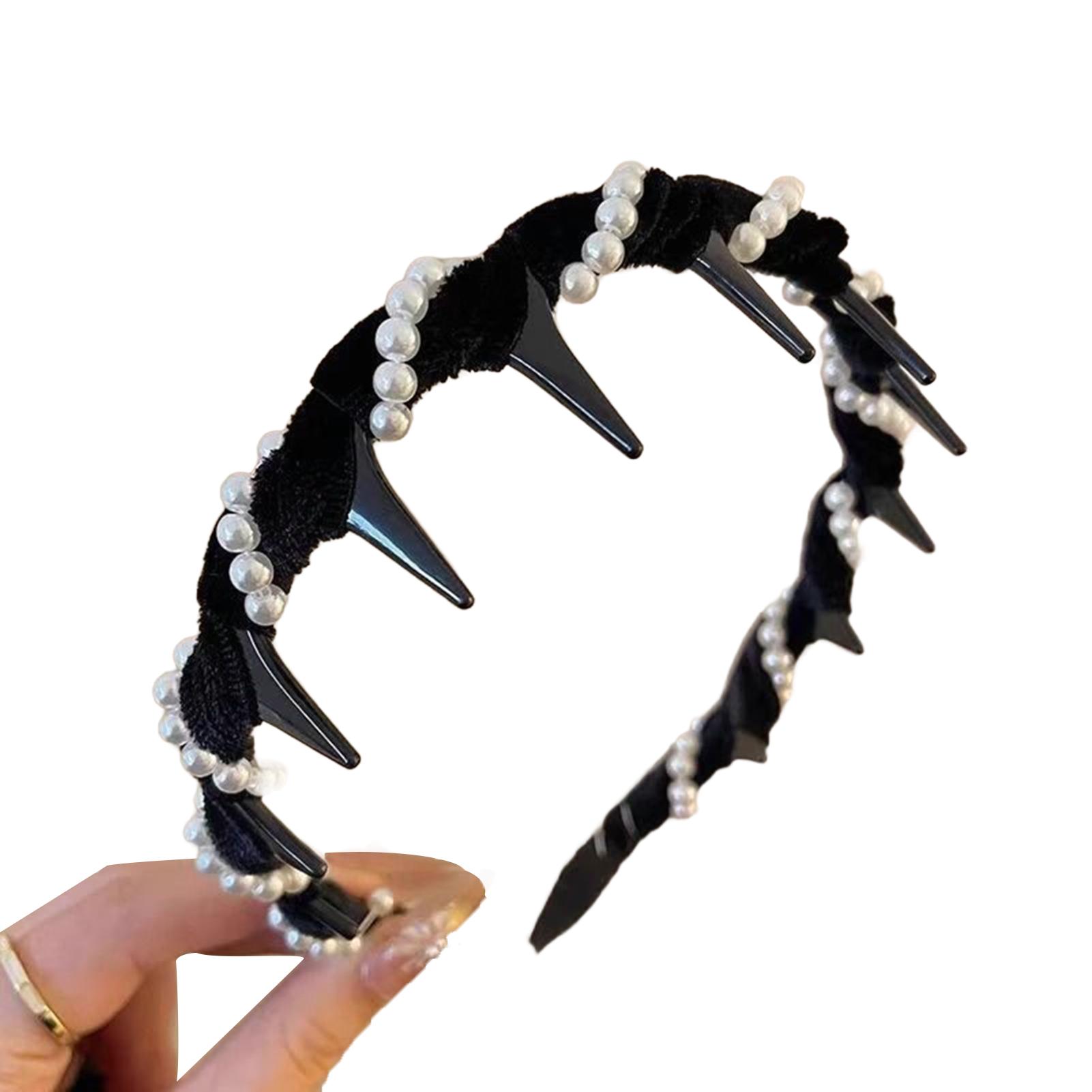 Women Vintage Hair Headband with Anti Slip Teeth Design Hair Hoop Party Wedding Hair Accessories
Women Vintage Hair Headband with Anti Slip Teeth Design Hair Hoop Party Wedding Hair Accessories