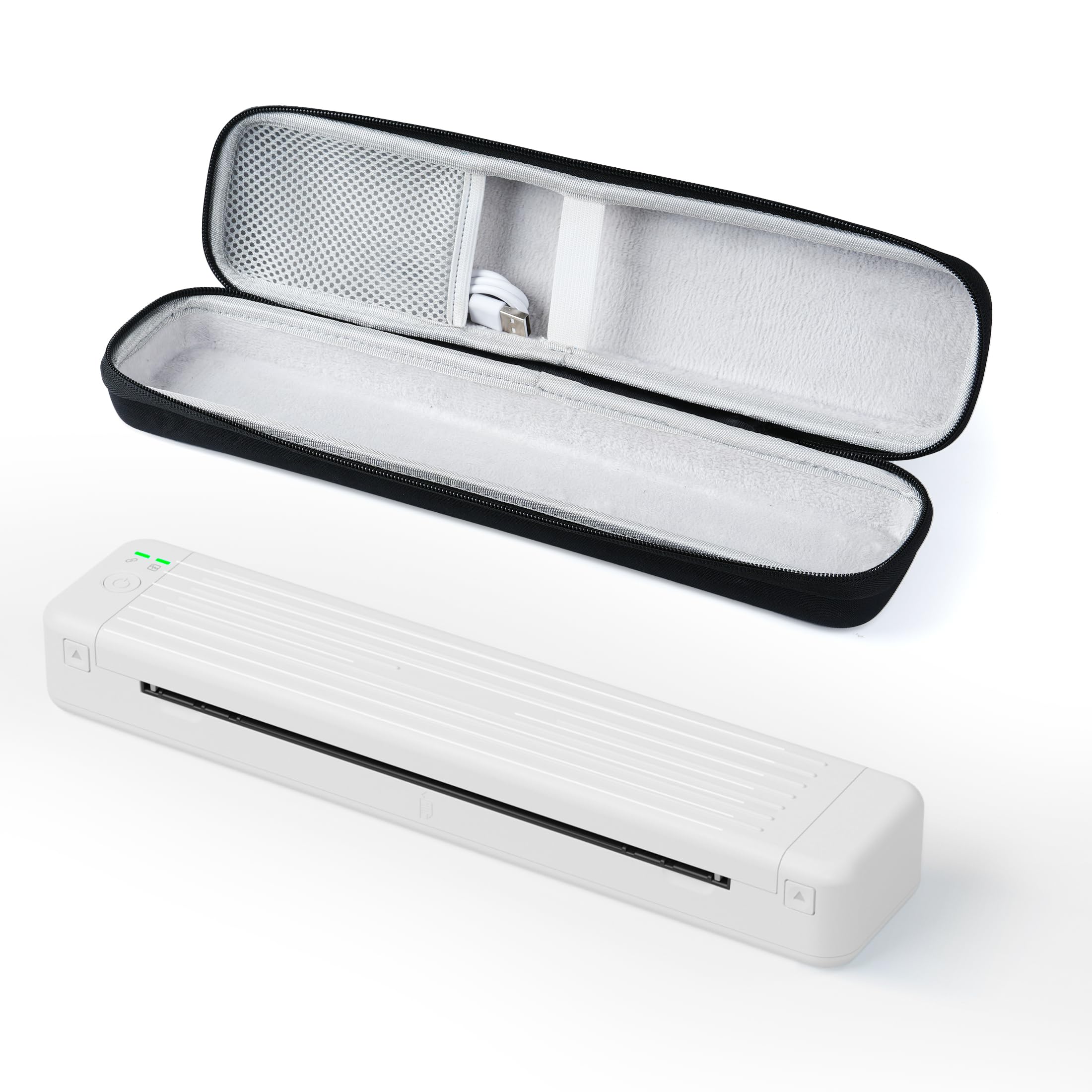 ItriAce P831 Thermal Transfer Printer Storage Box Mobile Bluetooth Compatible with Plain Compatible with US Letter Storage Box Portable Smart Home білий
ItriAce P831 Thermal Transfer Printer Storage Box Mobile Bluetooth Compatible with Plain Compatible with US Letter Storage Box Portable Smart Home білий