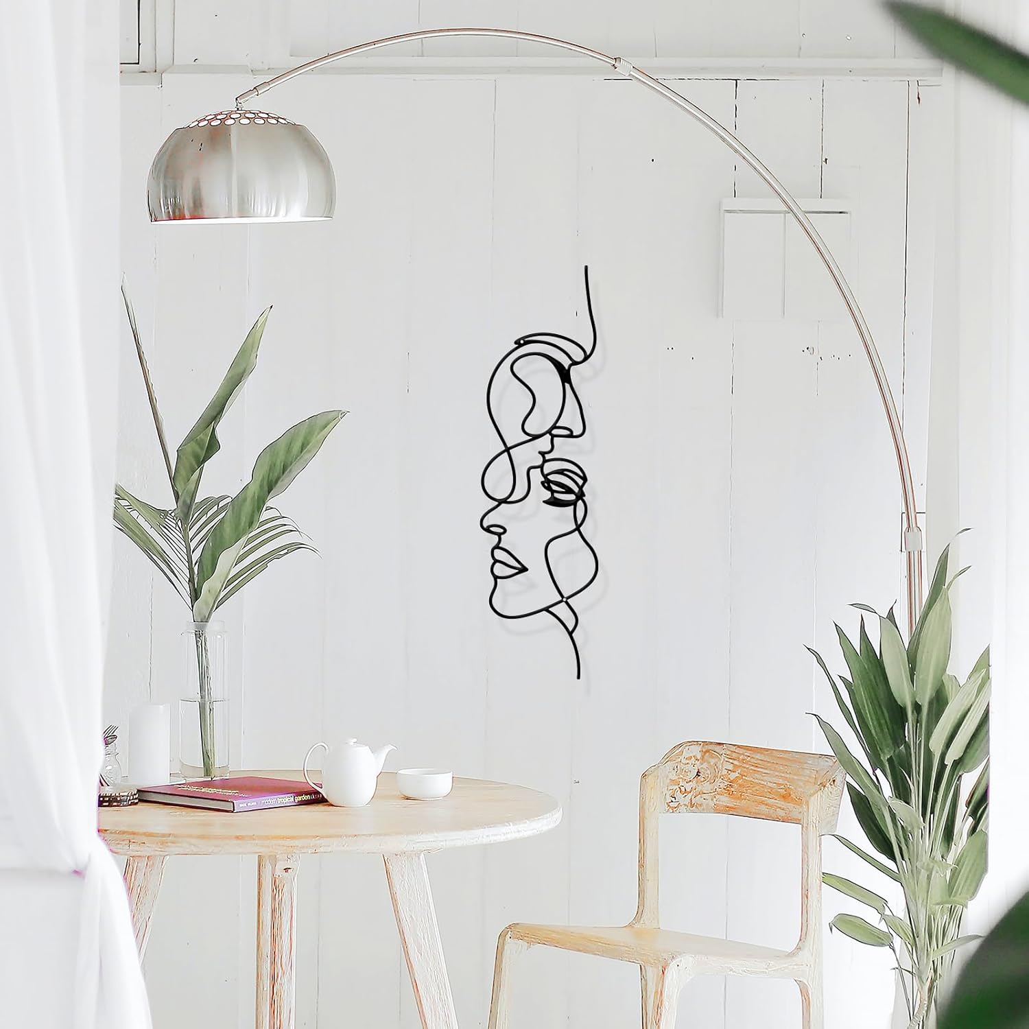 Минималистичный декор для стен из черного металла для пар ORIGACH, абстрактные линии лица, настенное искусство из черного металла, подвесные украшения для гостиной, дома, спальни, кухни
Минималистичный декор для стен из черного металла для пар ORIGACH, абстрактные линии лица, настенное искусство из черного металла, подвесные украшения для гостиной, дома, спальни, кухни