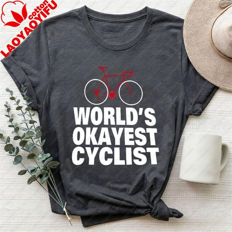 Worlds Okayest Cyclist Shirt Cool Cycling Tshirt Cycling Tshirt for Unisex Gift for Biker Bicycle Gifts Cycling Dad Gift Y2k Top 3XL
Worlds Okayest Cyclist Shirt Cool Cycling Tshirt Cycling Tshirt for Unisex Gift for Biker Bicycle Gifts Cycling Dad Gift Y2k Top 3XL