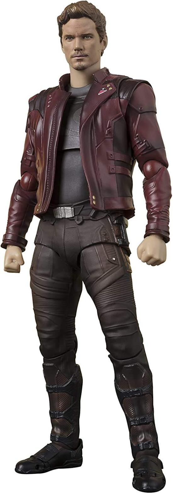 SHFiguarts Мстители Звездный Лорд (МстителиВойна бесконечности) приблизительно. 155 мм окрашенная подвижная фигурка из ПВХ-АБС
SHFiguarts Мстители Звездный Лорд (МстителиВойна бесконечности) приблизительно. 155 мм окрашенная подвижная фигурка из ПВХ-АБС