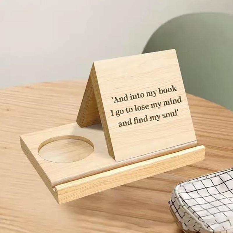 Personalized Wooden Triangle Book Stand, Book Holder Stand For Page Rest, Portable Sturdy Lightweight Bookshelf For Textbooks
Personalized Wooden Triangle Book Stand, Book Holder Stand For Page Rest, Portable Sturdy Lightweight Bookshelf For Textbooks