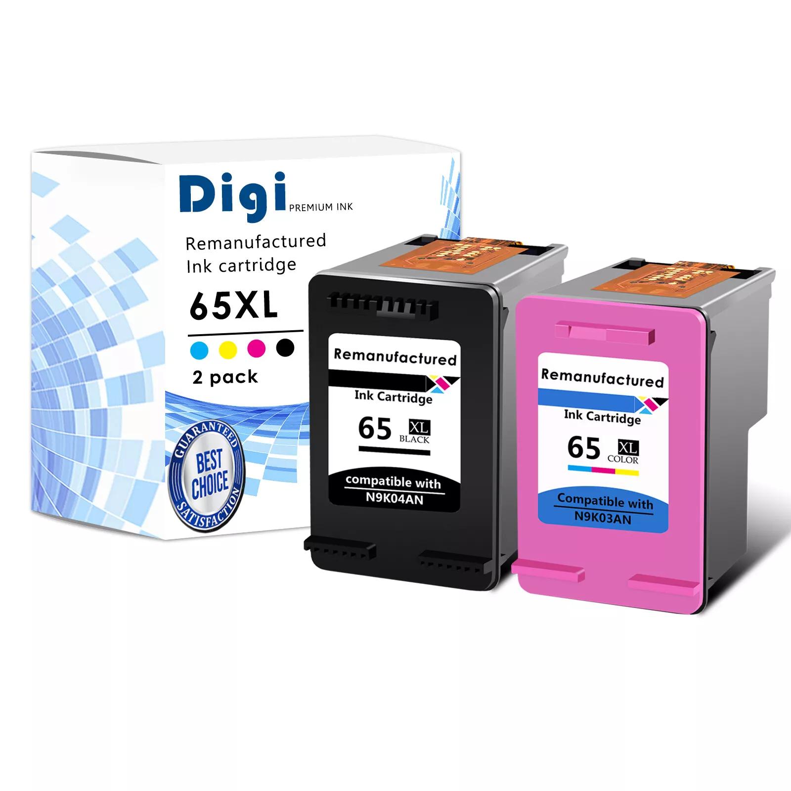 Compatible 65XL Black Color Generic Ink Cartridge FOR HP Deskjet 2622 3730 3752 3755 Printer
Compatible 65XL Black Color Generic Ink Cartridge FOR HP Deskjet 2622 3730 3752 3755 Printer