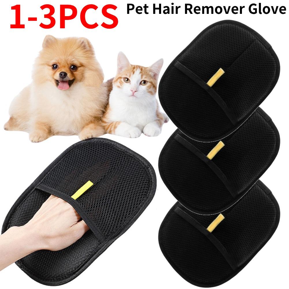 Pet Grooming Gloves Deshedding Brush Glove for Dog Cat Rabbit with Long/Short/Curly Hair
Pet Grooming Gloves Deshedding Brush Glove for Dog Cat Rabbit with Long/Short/Curly Hair