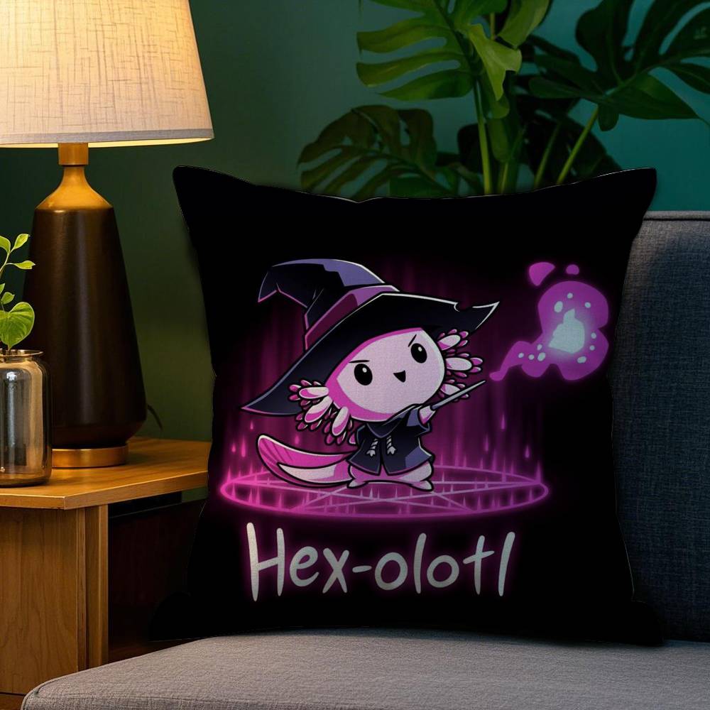 Милый аксолотль Классическая наволочка Диван Гостиная Спальня Двусторонняя печать Квадратная подушка Наволочка для сна 12x12Inch
Милый аксолотль Классическая наволочка Диван Гостиная Спальня Двусторонняя печать Квадратная подушка Наволочка для сна 12x12Inch