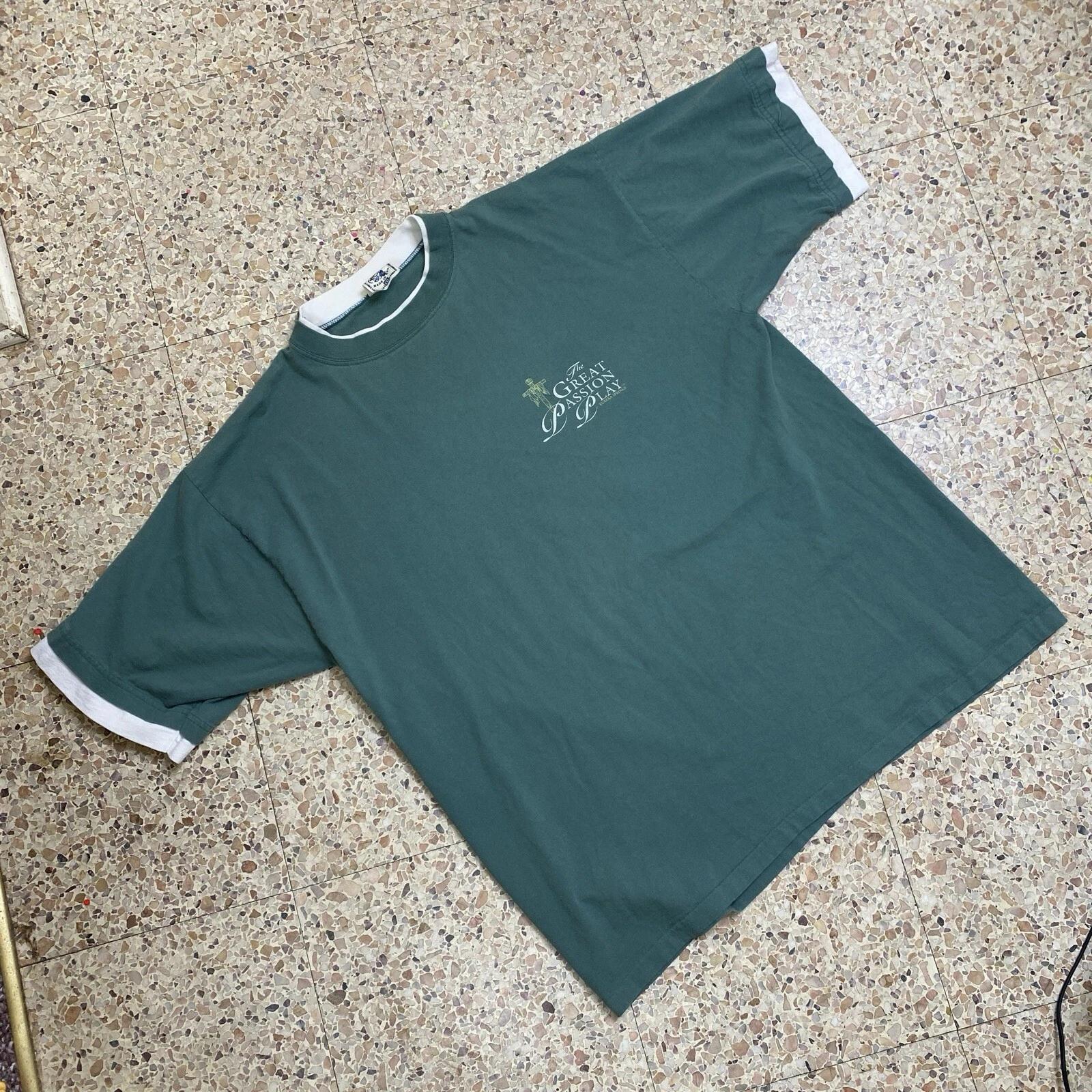 alore The Great Passion Play Eureka Springs Arkansas double sleeve t-shirt XXL 2XL
alore The Great Passion Play Eureka Springs Arkansas double sleeve t-shirt XXL 2XL