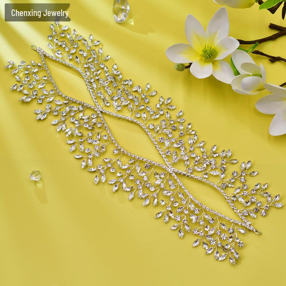 Chenxing CX477 Bridal Rhinestone Headband - European & American Handmade Hair Accessory for Weddings & Evening Dresses.
Chenxing CX477 Bridal Rhinestone Headband - European & American Handmade Hair Accessory for Weddings & Evening Dresses.