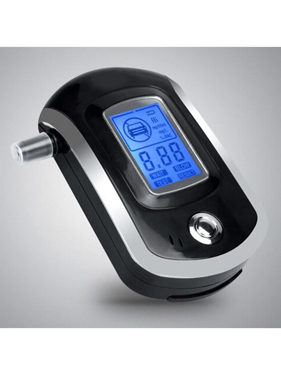 Мини-алкотестер с ЖК-дисплеем чёрный/серый
Мини-алкотестер с ЖК-дисплеем чёрный/серый
