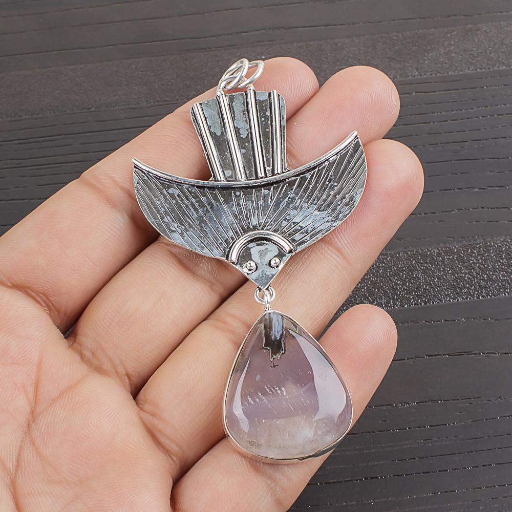 Natural Vein Agate Gemstone 925 Sterling Silver Jewelry Designer Pendant 2.95 AJP-2069
Natural Vein Agate Gemstone 925 Sterling Silver Jewelry Designer Pendant 2.95 AJP-2069