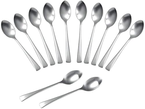Shimomura Co., Ltd. Coffee Spoon, 10 Bottles + 2 Bottles, Extra Size, Made in Japan, Stainless Steel Coffee Yogurt Spoon 21998 Tsubame Sanjo
Shimomura Co., Ltd. Coffee Spoon, 10 Bottles + 2 Bottles, Extra Size, Made in Japan, Stainless Steel Coffee Yogurt Spoon 21998 Tsubame Sanjo