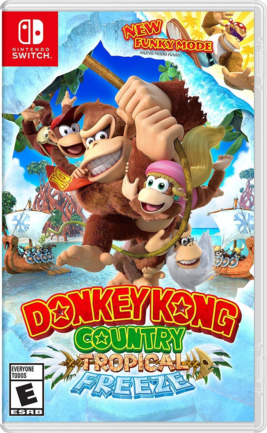 Donkey Kong Country Tropical Freeze North Switch (Import America) -
Donkey Kong Country Tropical Freeze North Switch (Import America) -