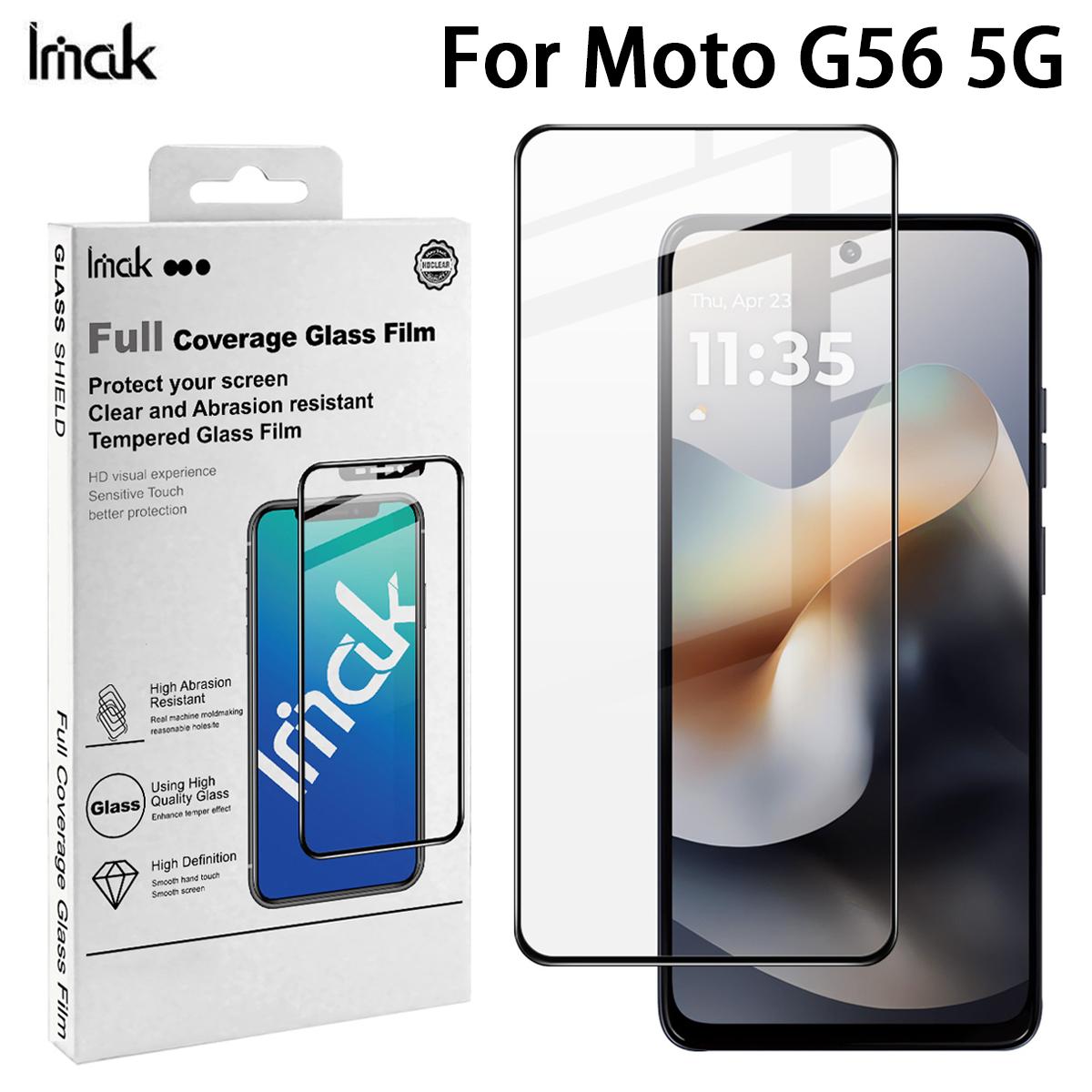 For Moto G56 5G Glass IMAK Full Coverage Tempered Glass Film Pro+ Series Moto G56 5G 
For Moto G56 5G Glass IMAK Full Coverage Tempered Glass Film Pro+ Series Moto G56 5G