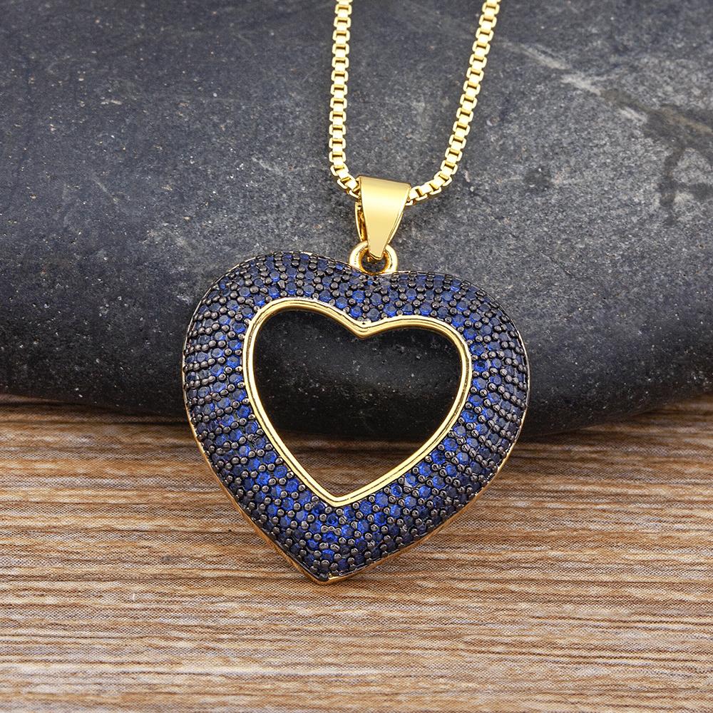 Nidin Top Quality 4 Colors Heart-Shaped Hollow Crystal Zircon Pendant Link Chain Necklace Women s Charm Jewelry Anniversary Gift темно-синий
Nidin Top Quality 4 Colors Heart-Shaped Hollow Crystal Zircon Pendant Link Chain Necklace Women s Charm Jewelry Anniversary Gift темно-синий