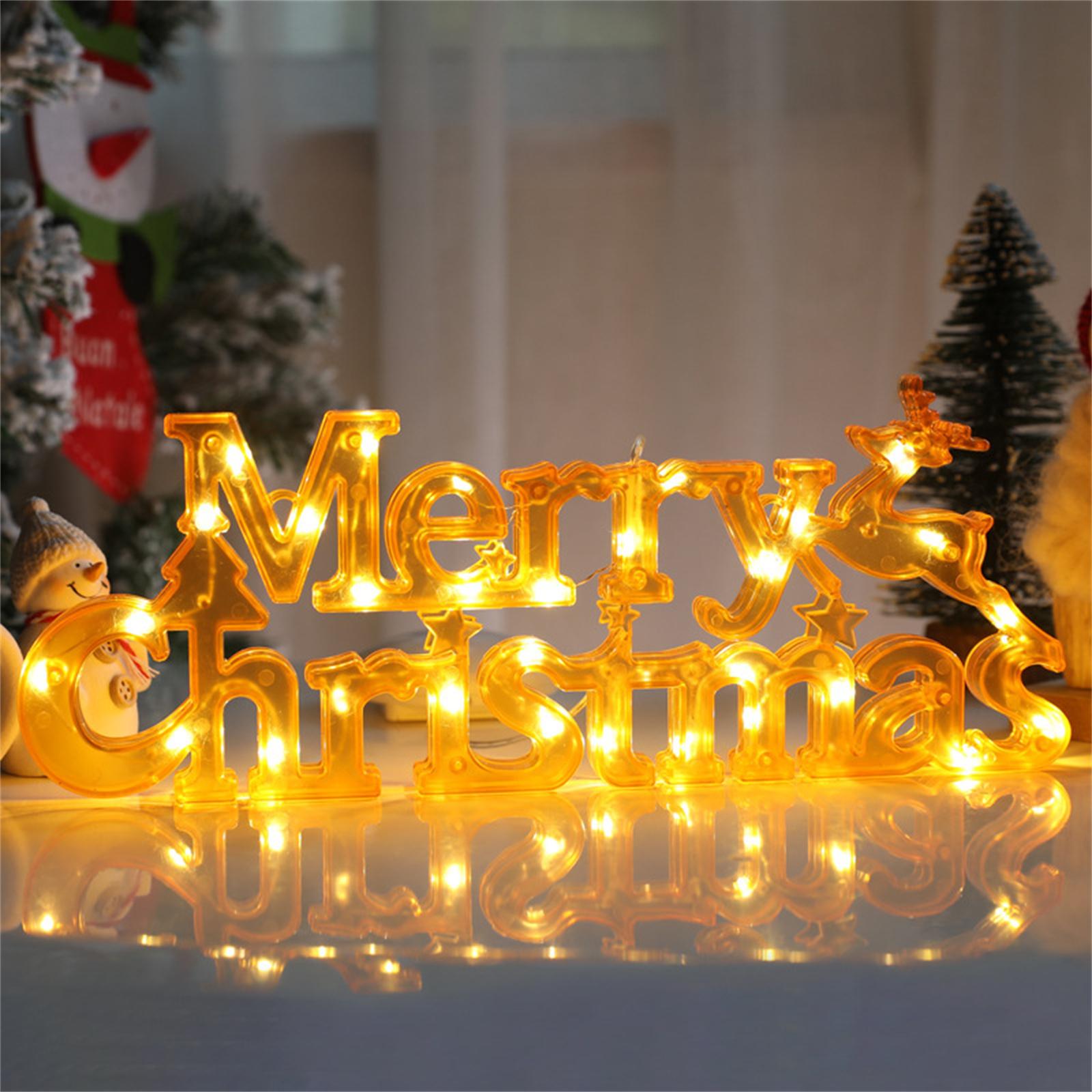 14 LEDs Letters Christmas Lights Super Bright Energy Saving LED Hanging Lights For Fence Pathway Trees Garden Yard 11x4.3 Inches yellow
14 LEDs Letters Christmas Lights Super Bright Energy Saving LED Hanging Lights For Fence Pathway Trees Garden Yard 11x4.3 Inches yellow