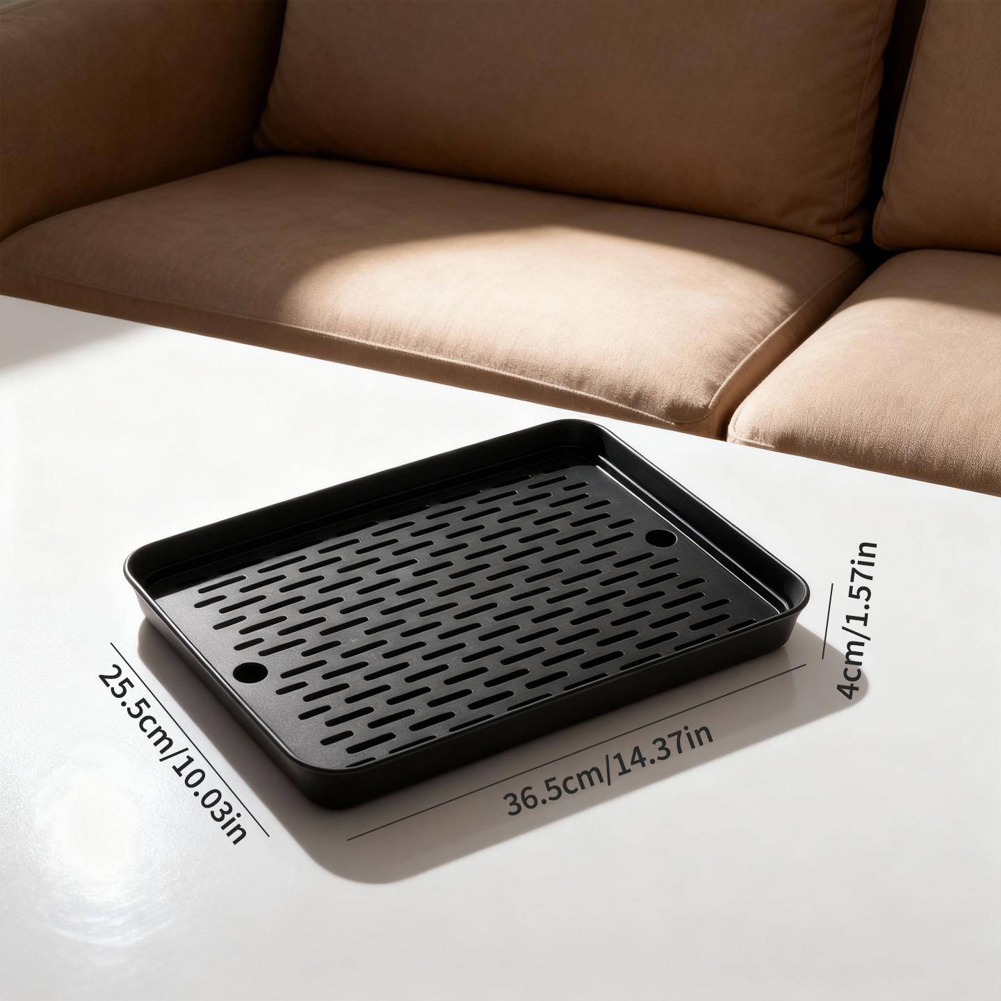 Multifunctional Rectangular Plastic Tea Tray With Double-Layer Drain Cutlery Tea Cup Storage Tray Fruit Tray Food Serving Tray
Multifunctional Rectangular Plastic Tea Tray With Double-Layer Drain Cutlery Tea Cup Storage Tray Fruit Tray Food Serving Tray