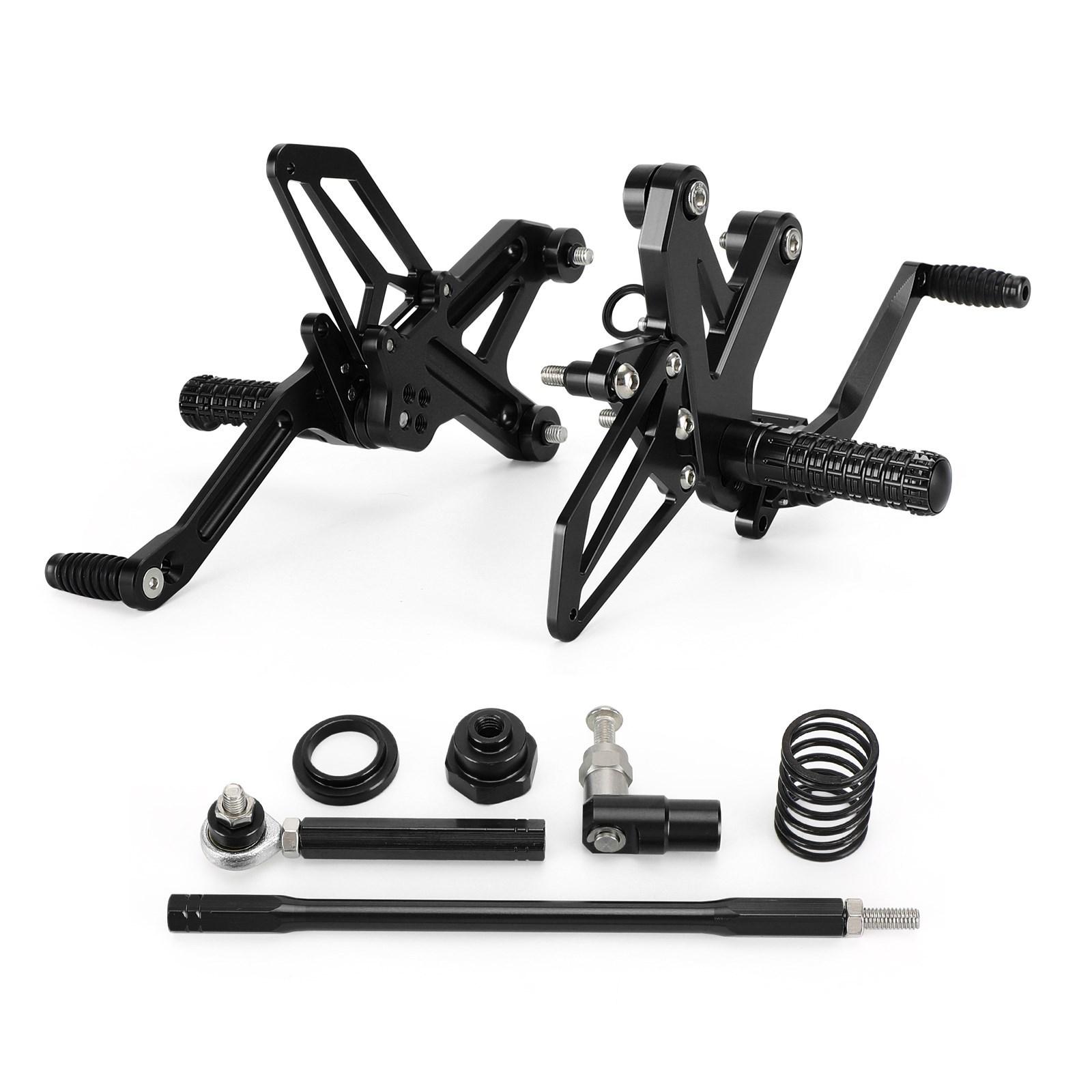 Artudatech Aluminum Rear Sets Footpegs Footrest For Kawasaki Ninja ZX-25R ZX25R 2020-2021 чёрный
Artudatech Aluminum Rear Sets Footpegs Footrest For Kawasaki Ninja ZX-25R ZX25R 2020-2021 чёрный