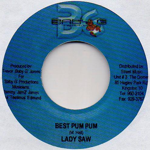 7-дюймовая пластинка LADY SAW - Best Pum Pum NONE Baby G Producti 2004 Ямайка Регги, Ска и Даб Б/У
7-дюймовая пластинка LADY SAW - Best Pum Pum NONE Baby G Producti 2004 Ямайка Регги, Ска и Даб Б/У