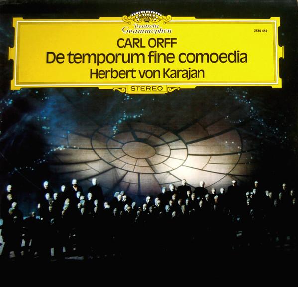 LP Record CARL ORFF, HERBERT VON KARAJAN - De Temporum Fine Comoedia 2530432 Deutsche Grammo 1974 Germany Classical Used
LP Record CARL ORFF, HERBERT VON KARAJAN - De Temporum Fine Comoedia 2530432 Deutsche Grammo 1974 Germany Classical Used