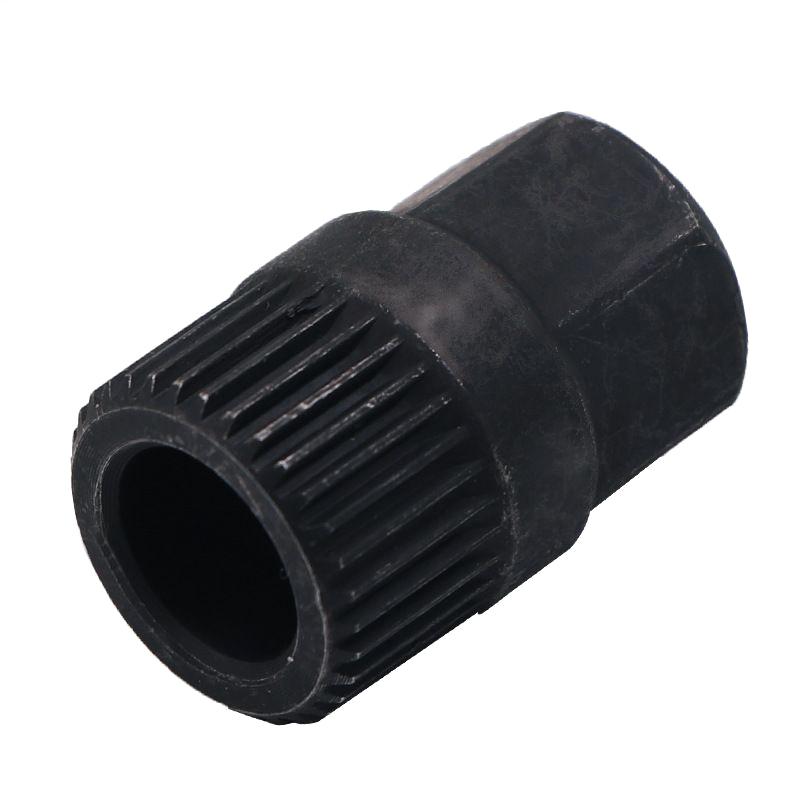 Инструмент для снятия шкива свободного хода генератора автомобиля с 33-зубчатым клиновым ремнем, черные автомобильные аксессуары
Инструмент для снятия шкива свободного хода генератора автомобиля с 33-зубчатым клиновым ремнем, черные автомобильные аксессуары