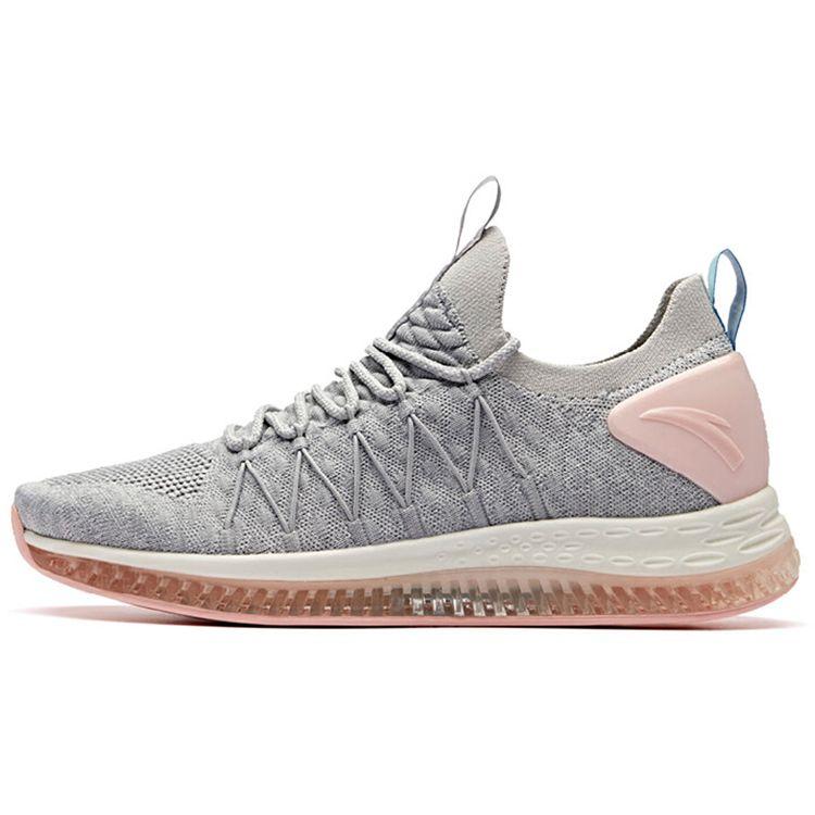 Anta Flashfoam Wormhole Technology Elastic Gel Low-Top Running Shoes Women Sneakers Gray Pink 12915501-10
Anta Flashfoam Wormhole Technology Elastic Gel Low-Top Running Shoes Women Sneakers Gray Pink 12915501-10