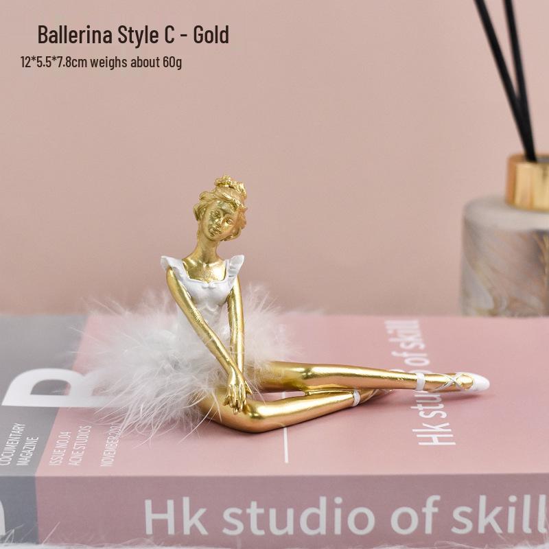 Nordic Cute Ballet Dancer Resin Ornament - Heart Art Decoration, Girly Gift
Nordic Cute Ballet Dancer Resin Ornament - Heart Art Decoration, Girly Gift