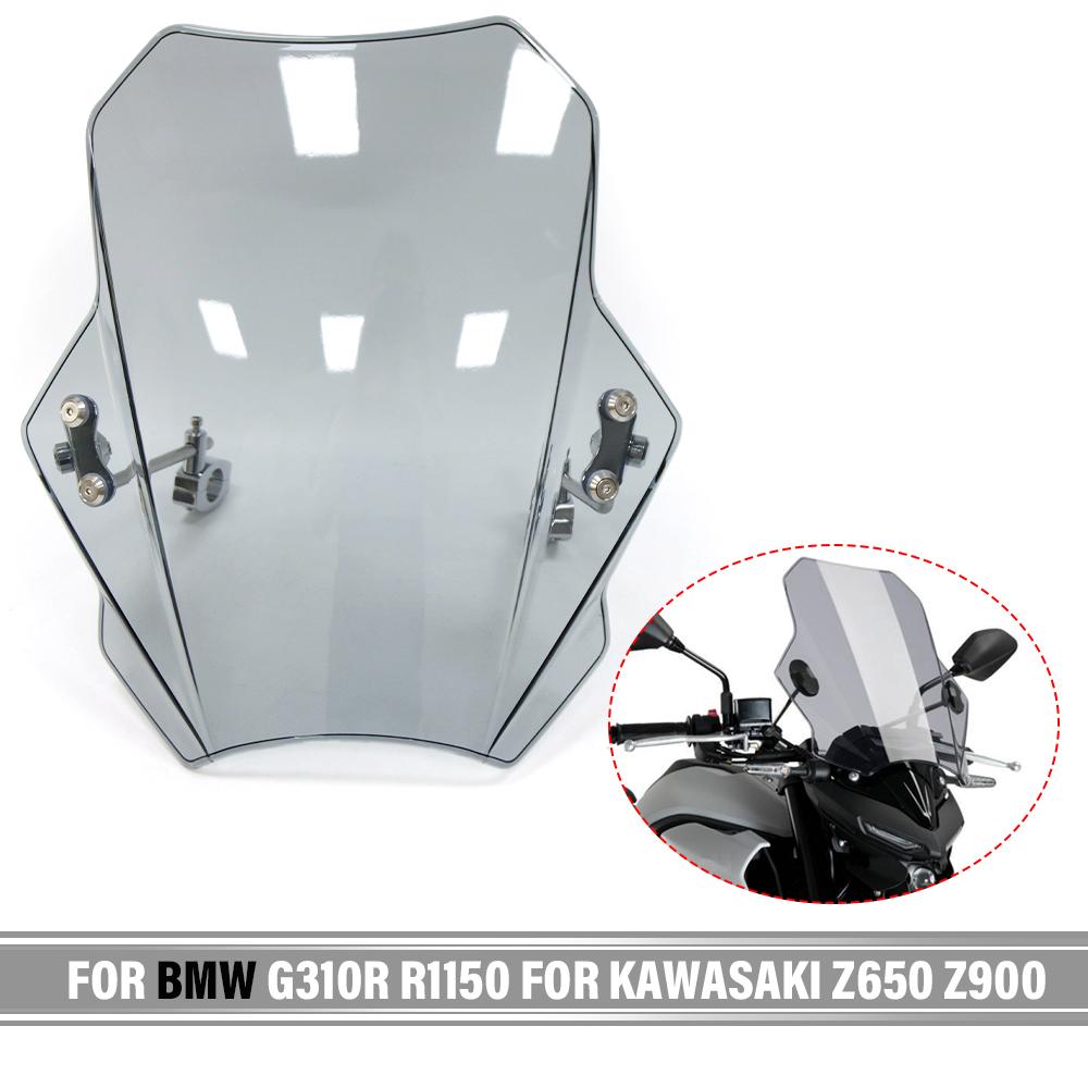 Для KAWASAKI Z650 Z900 Z1000 Z800 Z750 Z250 Z300 Z400 Для BMW G310R R1150 F800R Мотоциклетное ветровое стекло Универсальное ветровое стекло
Для KAWASAKI Z650 Z900 Z1000 Z800 Z750 Z250 Z300 Z400 Для BMW G310R R1150 F800R Мотоциклетное ветровое стекло Универсальное ветровое стекло