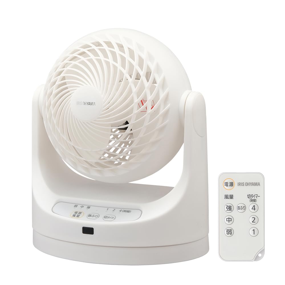 Iris Ohyama Circulator 8 Tatami Remote Control Swing Macaron Shape White PCF-MKC15-W білий
Iris Ohyama Circulator 8 Tatami Remote Control Swing Macaron Shape White PCF-MKC15-W білий
